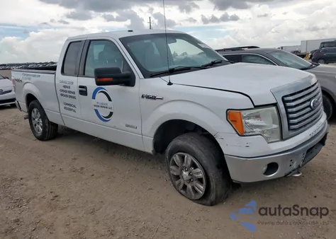 2012 Ford F150 Super Cab from USA, damaged, VIN 1FTFX1ET2CFA51564